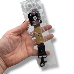 New w Tags Thread wrist lanyard with heavy hook - phone wallet keys